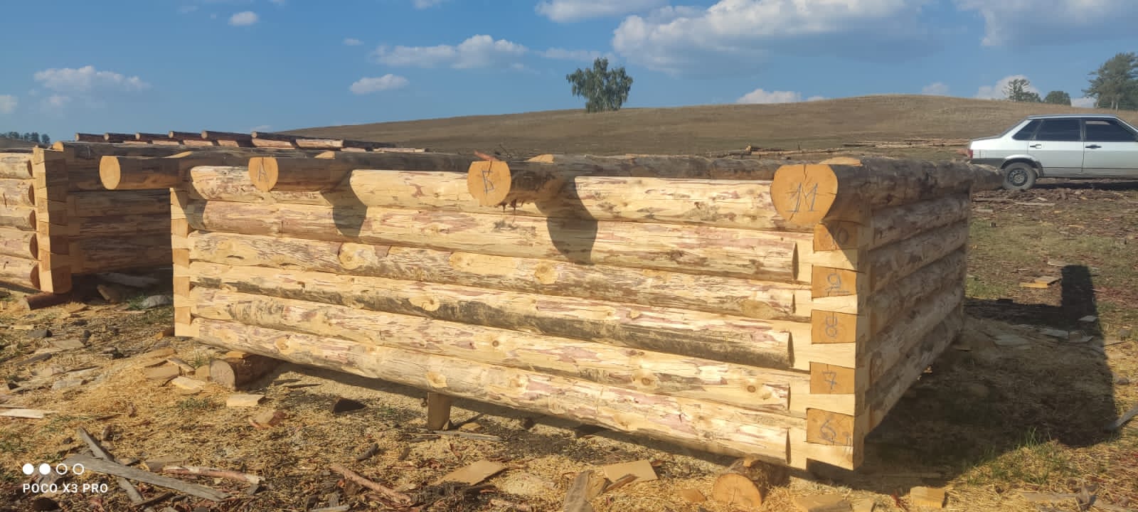 Фото схемы сборки сруба бани